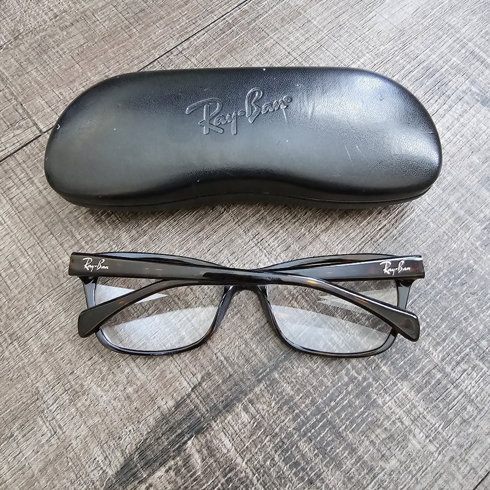 RAYBAN - glasses & case